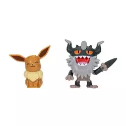 Pokémon figura paket - Perrserker Eevee 5 cm