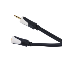 Kabel 3,5 stereo vtič - 3,5 stereo vtičnica 1,8 m Cabletech Basic Edition