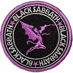 Black Sabbath Daemon Circle Iron-On Patch