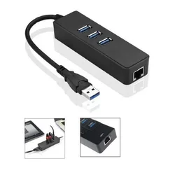 MicroConnect USB 3.0 - USB 3.0 x 3/RJ45