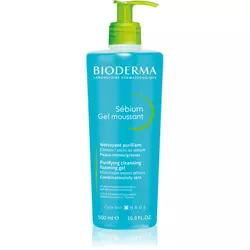 BIODERMA Penasti gel za pranje i pročišćavanje mešovite i masne kože Sebium gel moussant 500ml pumpica