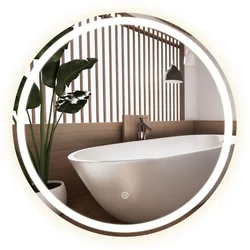 Stensko ogledalo LED 80cm BAS P11242