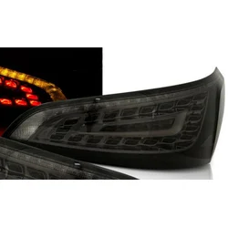 OEM Kristalna LED štop svetla AUDI Q7 (2009-2015), Zatamnjena, Crna