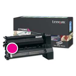 LEXMARK toner C7700MS (magenta)