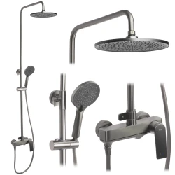 Komplet za prhanje REA AVALON Titanium