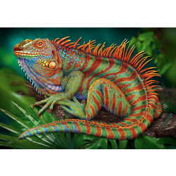 Cherry Pazzi - Puzzle Neverjetna iguana - 500 kosov