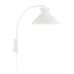 Nordlux - Zidna lampa DIAL 1xE27/40W/230V bela