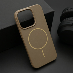 Maska JELLY MagSafe za iPhone 15 Pro/ tamno zlatna