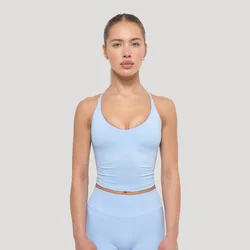 GymBeam Women‘s Luma Tank Top Baby Blue