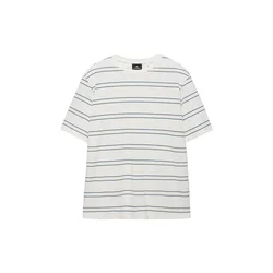 Pull&Bear Majica temno modra/bela