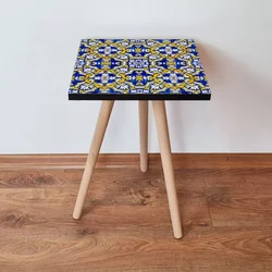 Hanah Home Klub sto Shp47, 35x42x35 cm, Šareni