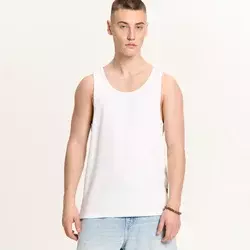 Cropp - Tank top - white