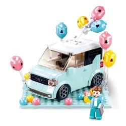 Sluban Girls Dream Mini Handcraft M38-B1087 Qmini Green Car