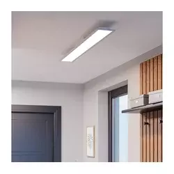 Eglo 901504-LED prigušiva nadgradni panel MORADILLO-R LED/28,3W/230V 120x15cm bela + daljinski upravljač
