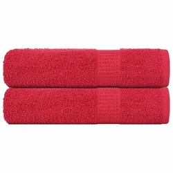 Ručnici za ruke FROGN 2 kom. Crveni 50x100 cm 360 g/m2