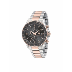 Ročna ura Maserati Sfida R8873640014 Silver/Rose Gold