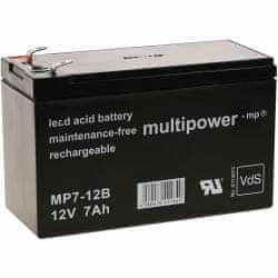 POWERY Svinčev Akumulator UPS APC Back-UPS BK500-GR - Multipower