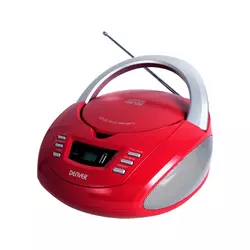 Denver Radio CD Player TCU211 Red