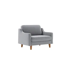 Atelier del Sofa Fotelja Robin Loveseat, Svetlosiva
