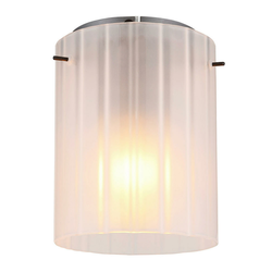 Globo 15904DF - Plafonsko svetlo TULIVAR 1xE27/40W/230V prečnik 18 cm belo