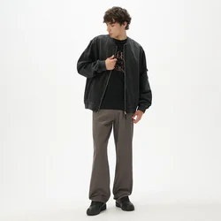 Cropp - Baggy pantalone - tamno siva