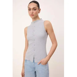 Trendyol Milla Ženska bluza, Siva