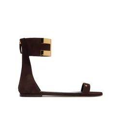 Sandali Elisabetta Franchi SA-88L-62E2-V540 Temno rjava