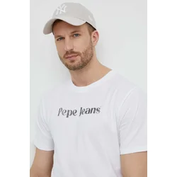 Pepe Jeans Bombažna kratka majica CLIFTON