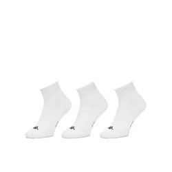 Kappa Dolge nogavice KR_FRESH_SS25 (3-PACK) Bela
