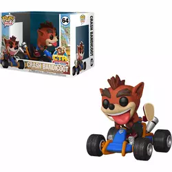 Bobble Figure Crash Team Racing POP! - Crash Bandicoot Rides