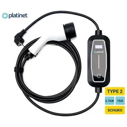 Prenosna putna punjačka stanica za električna vozila EV/PHEV AC Type 2 16A/265V 3,6kW IP55 5 m