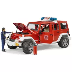 Jeep Wrangler Unlimited Rubicon vatrogasni sa figurom Bruder 025281