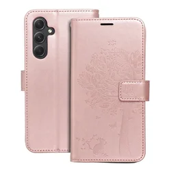 MEZZO Book case za SAMSUNG GALAXY A54 5G tree rose gold