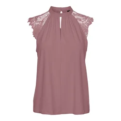 Vero Moda Bluza Milla 10226072 Roza Regular Fit