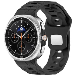 BStrap Silicone Grid pašček za Samsung Galaxy Watch 8, black