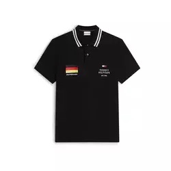TOMMY HILFIGER Majica STANDARD COUNTRY GER  rumena / rdeča / črna / bela