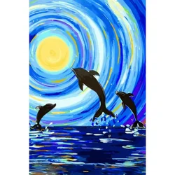 Pingo Ars Dijamantski mozaik Masta o moru, 20x30 cm