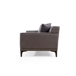ATELIER DEL SOFA Sofa dvosed Petra 2 Anthracite