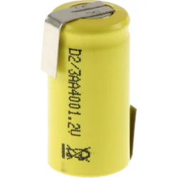 Mexcel Posebni akumulator 2/3 AA Z-spajkalni rep, Flat-Top NiCd Mexcel D-2/3AA400 1.2 V 400 mAh