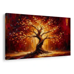 Slika žareče drevo življenja - 40x30