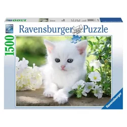 Ravensburger Puzzle Bela mačka 1500 kosov