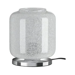 Briloner 7011-018 - Stona lampa COLD 1xE27/40W/230V prozirno staklo/sjajni hrom