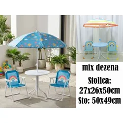 Dečiji sto i stolice za baštu set 6239,24-1269,21-OF5 #1