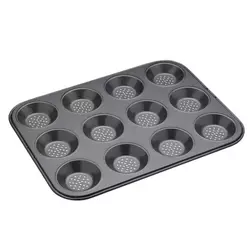 Baking tray, for mini-tarts, 12 compartments, 32 x 24 cm - MasterClass