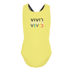 VIVID Enodelne kopalke modra/apno/črna/bela