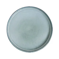 Ceramic plate, 26cm, Domus, Light Blue - Nuova R2S