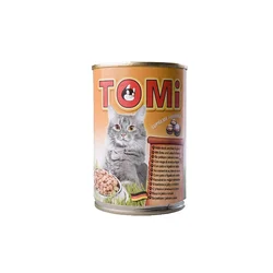 TOMI Vlažna hrana za mačke u konzervi, Pačetina, 400 g