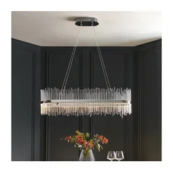 Endon 107109 - LED luster na sajli LED/47W/230V 3000K sjajni hrom