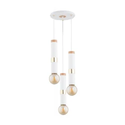 Luster na sajli DEKOR 3xE27/60W/230V