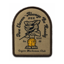 5.11 Samolepljivi stiker Coyote, Braon